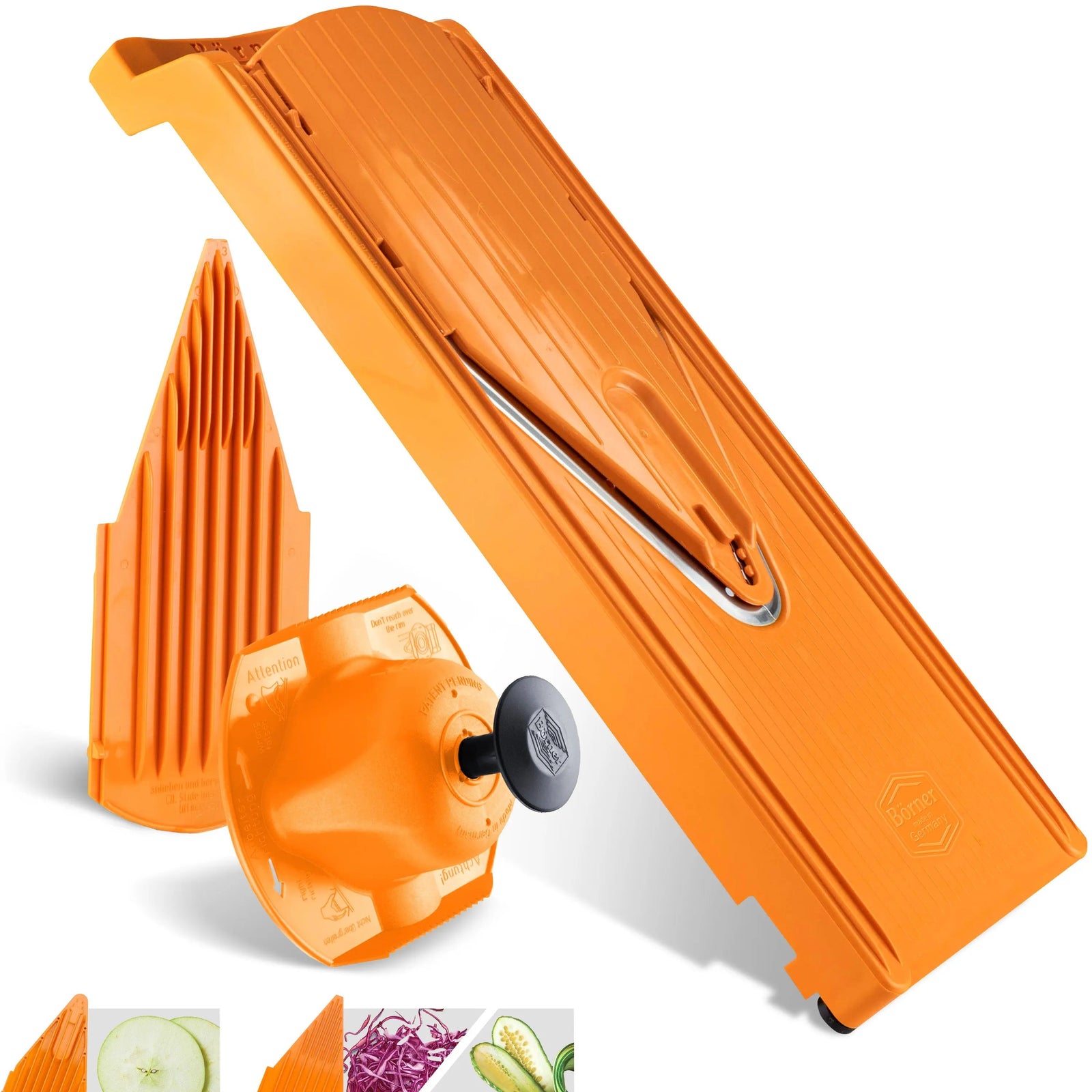 Börner Mandoline V3 TrendLine - Basis Set (Enkel schijfjes) Börner Kitchentools